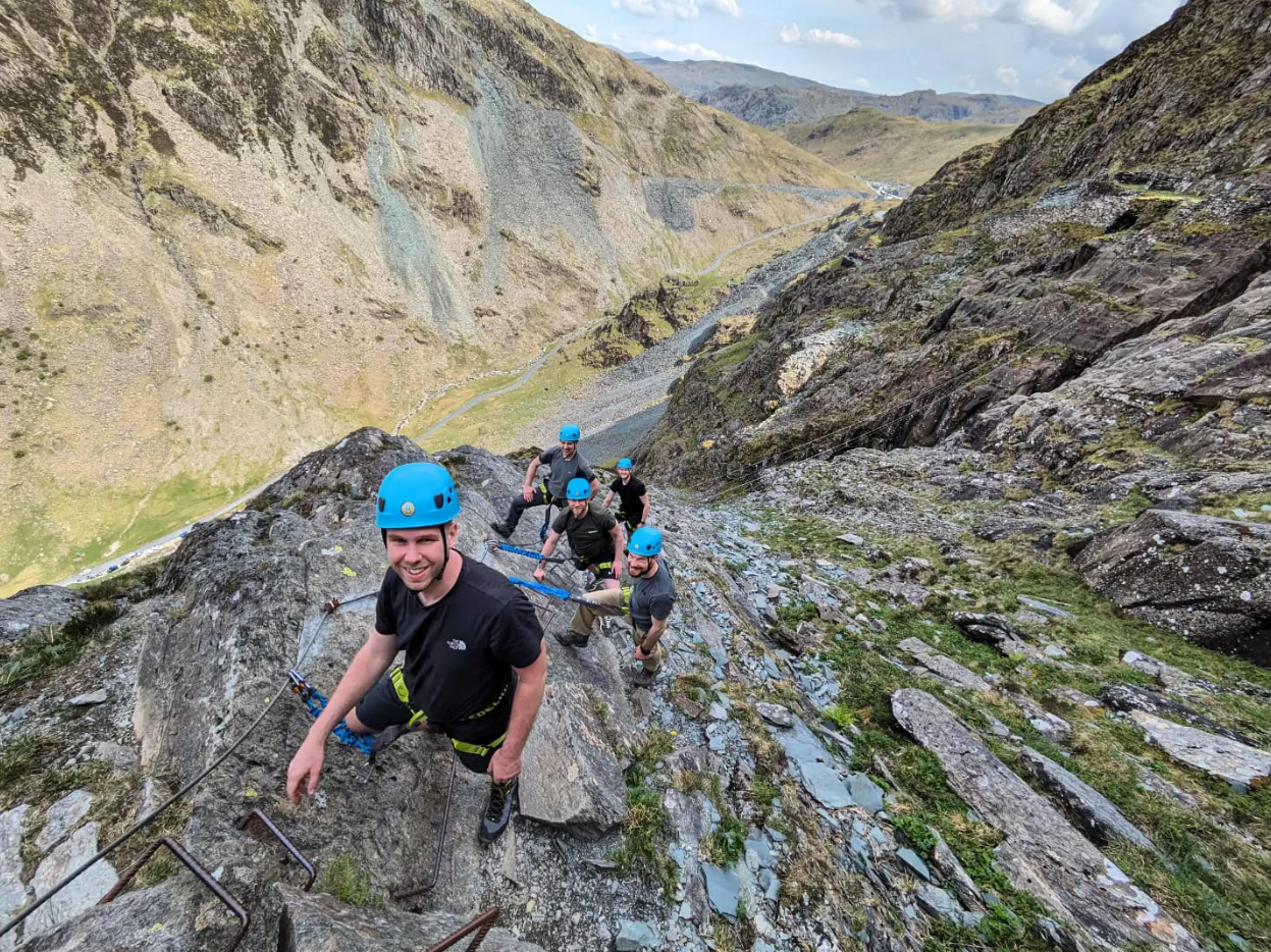 Hour Via Ferrata Extreme Honister Pass Keswick Adventuro