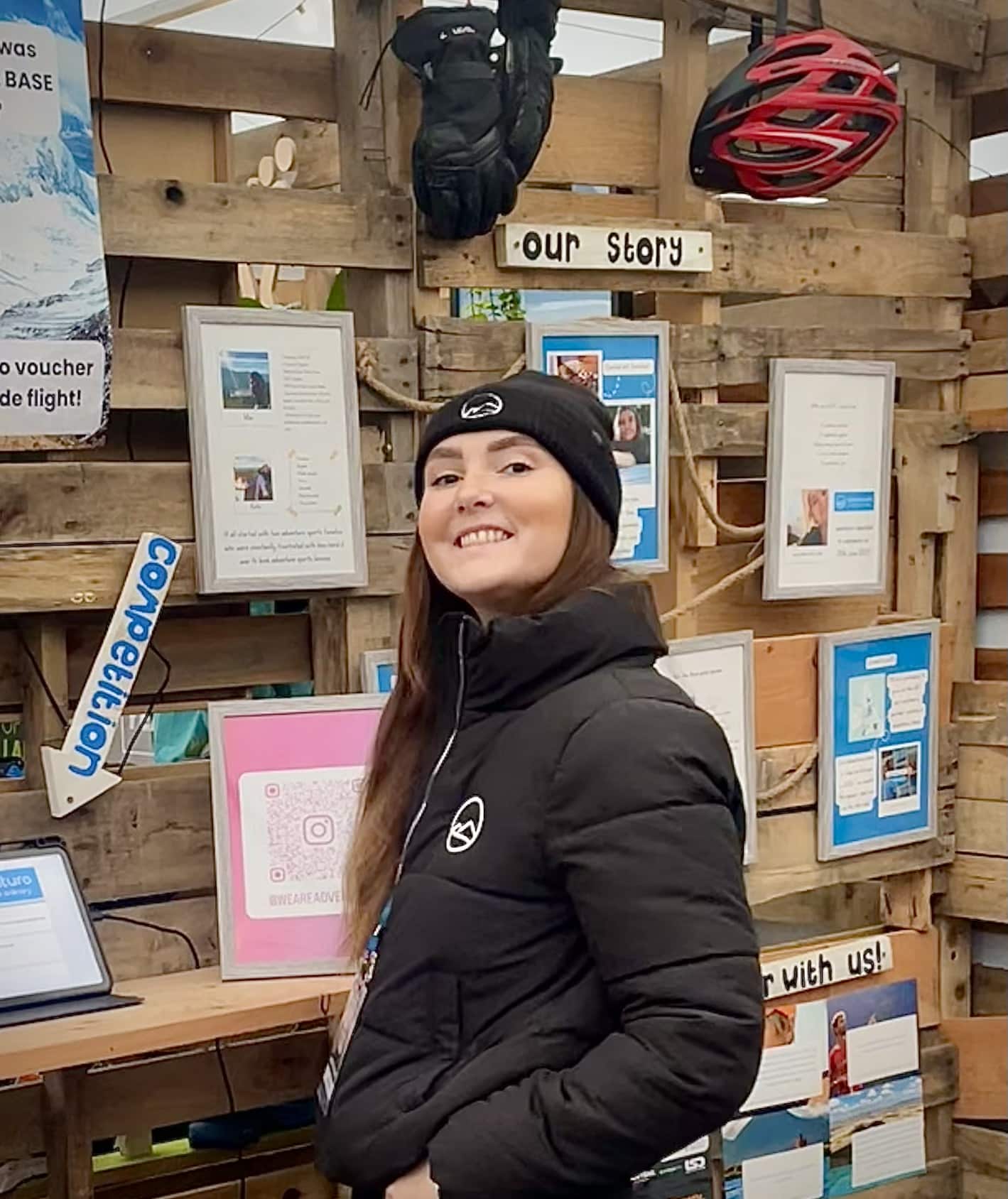 Kate, co-founder of adventuro.