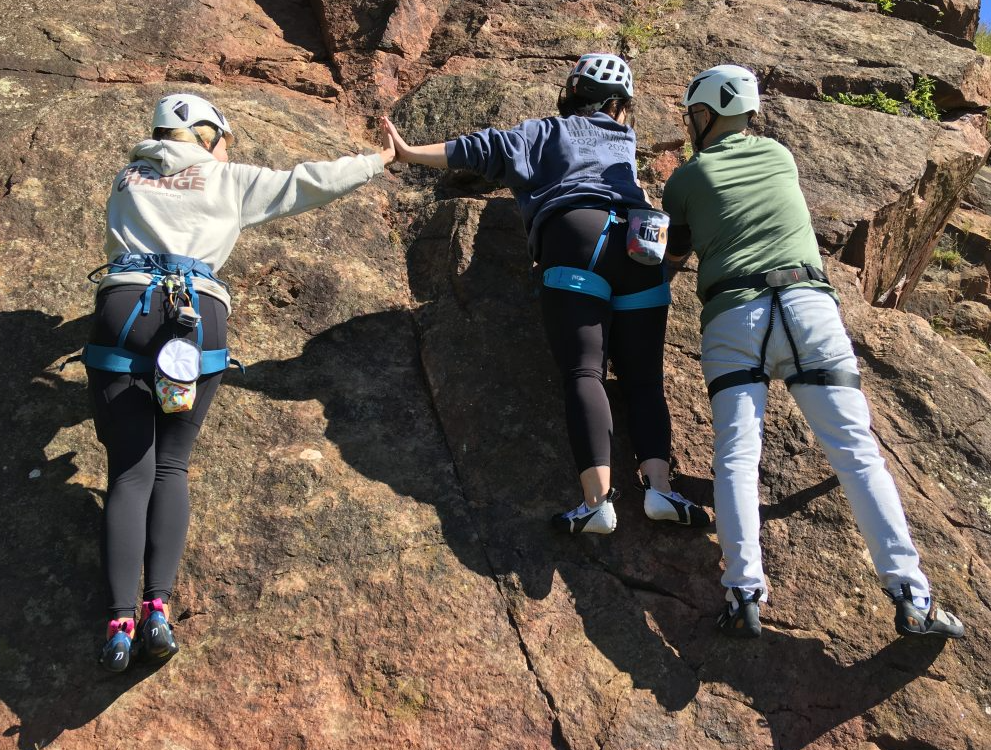 Outdoor Climbing Taster Session in Edinburgh, East Lothian, Fife, or Perthshire