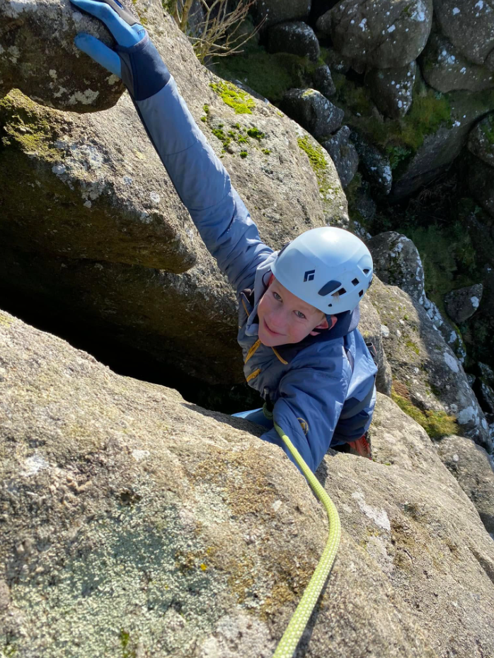 Outdoor Rock Climbing Adventure in Dartmoor