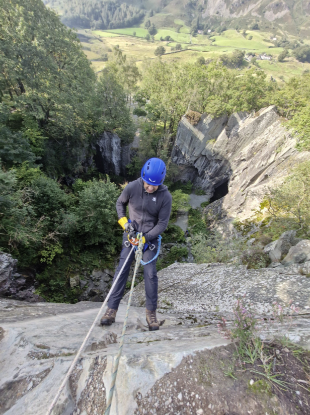 Extreme experience day in Coniston – Abseil and Ghyll Scrambling
