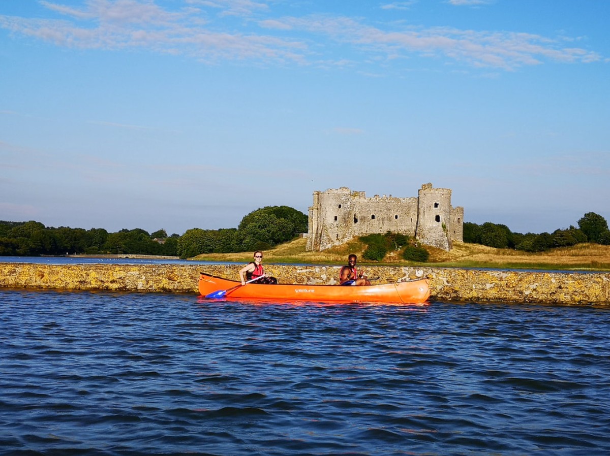 Canoe Tour from Pembroke Dock to Carew Castle