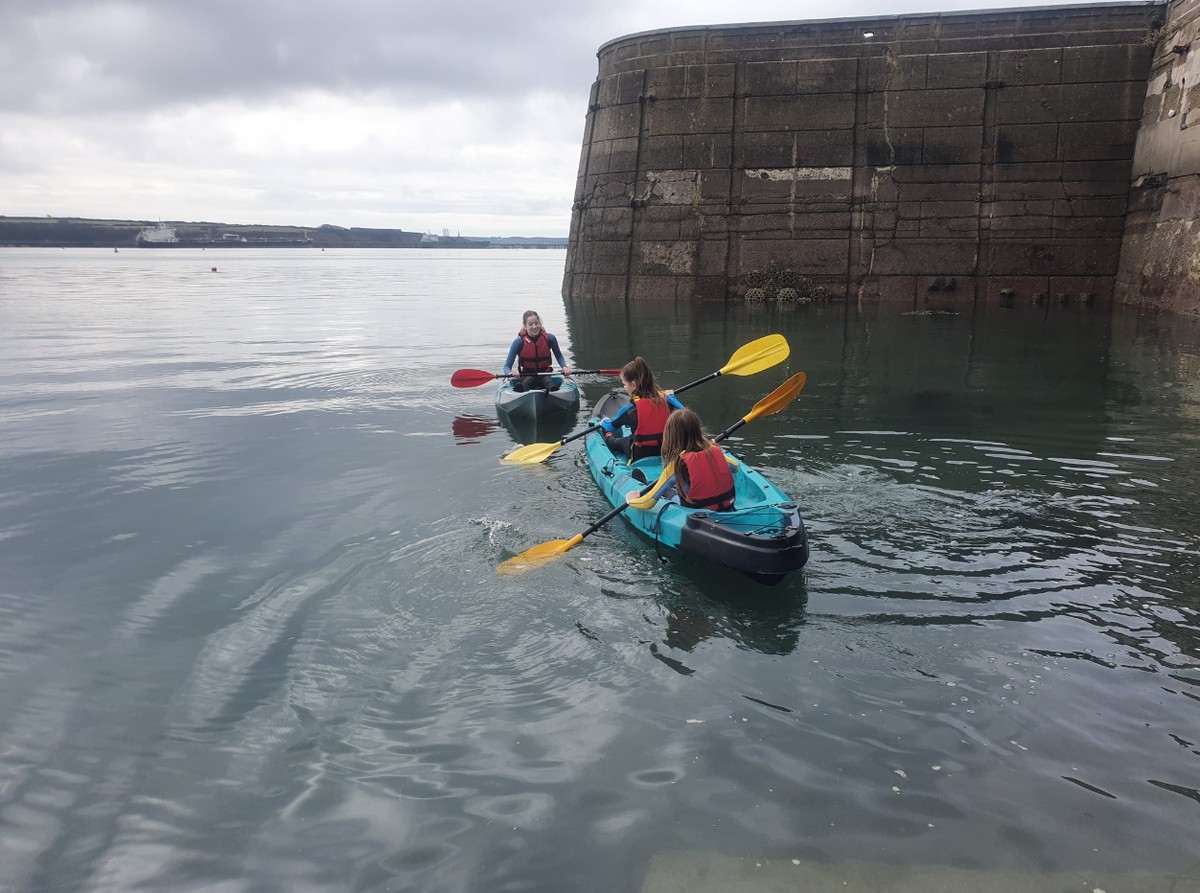 Tandem Kayak Hire at Milford Beach