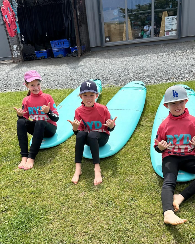 Beginner & Kids Surf Board Hire in Croyde, Devon