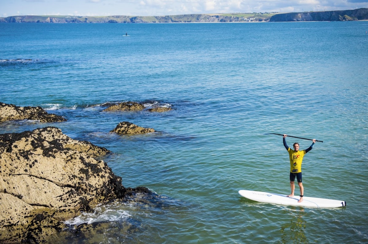 Heritage Paddleboarding Adventure in Newquay