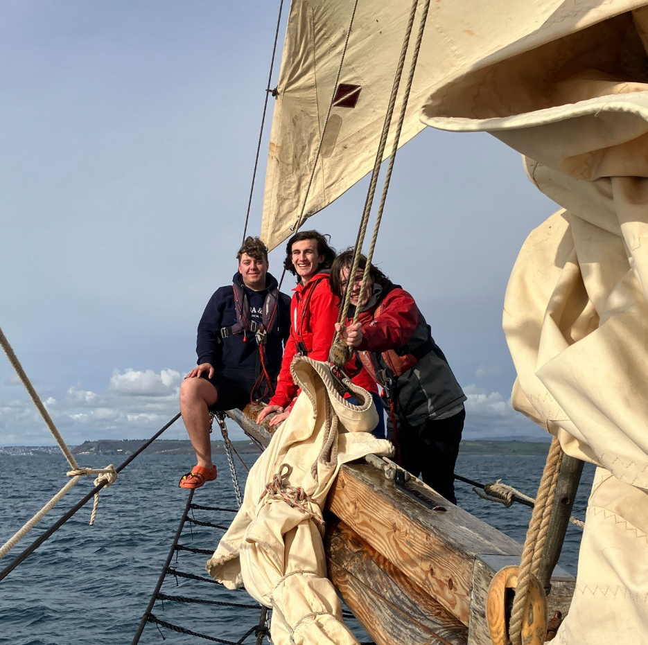 Teenage Adventure Sailing and RYA Qualifications - South Devon/Cornwall Coast – Johanna Lucretia