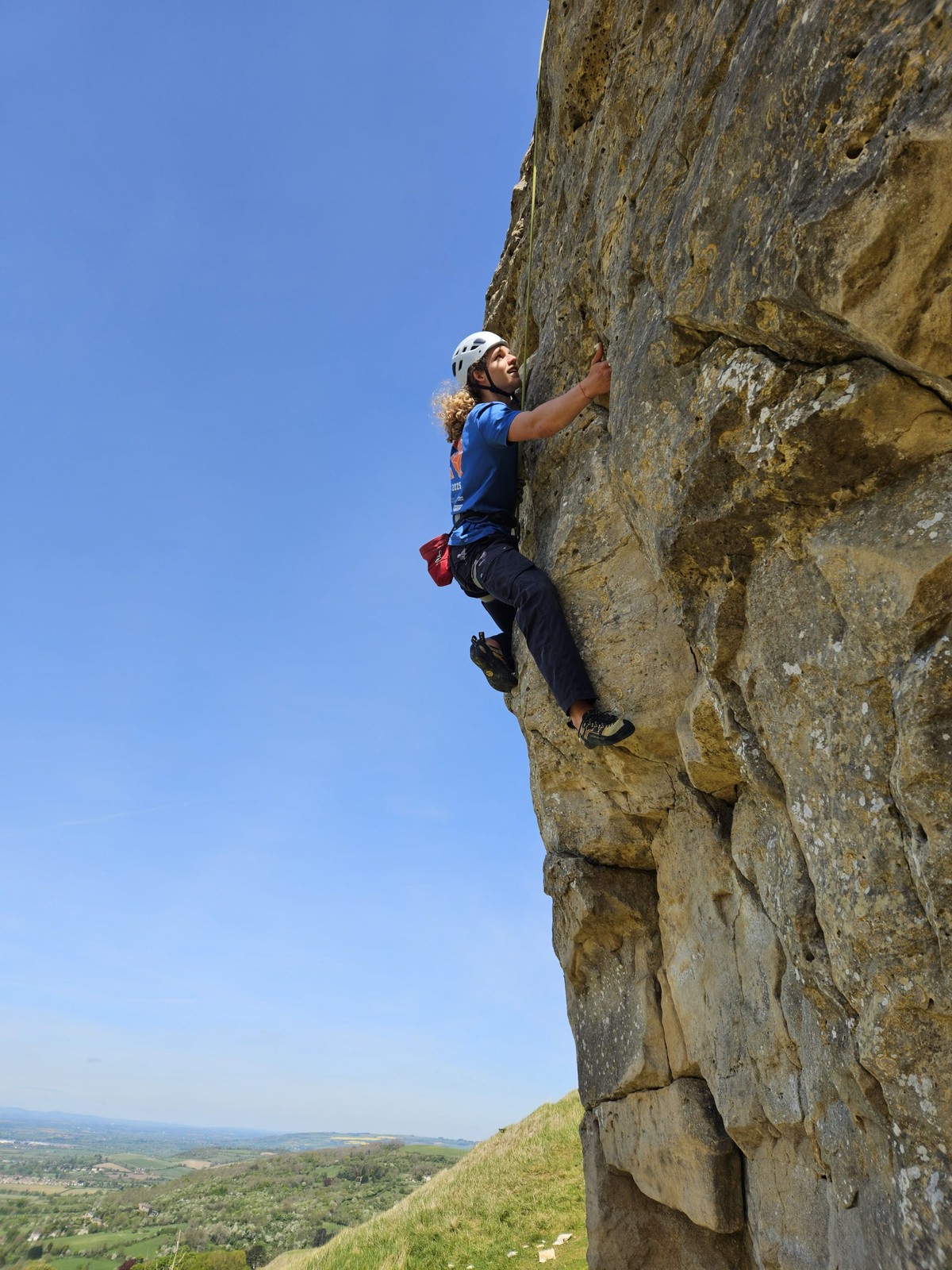 Cleeve Hill Rock Climbing in Gloucestershire