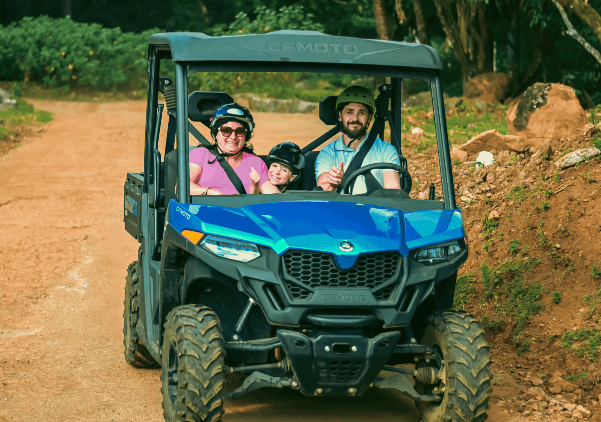 Buggy Adventure Ride at La Vallée des Couleurs