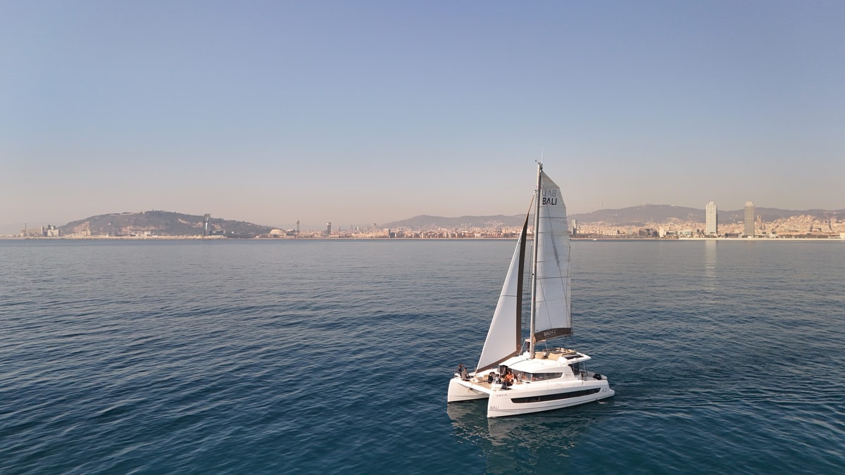 Private Catamaran Charter in Barcelona (Bali 4.2 – Manuela)