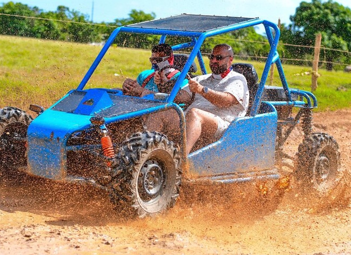 Half-Day Off-Road Buggy Adventure to Cenote and Macao Beach