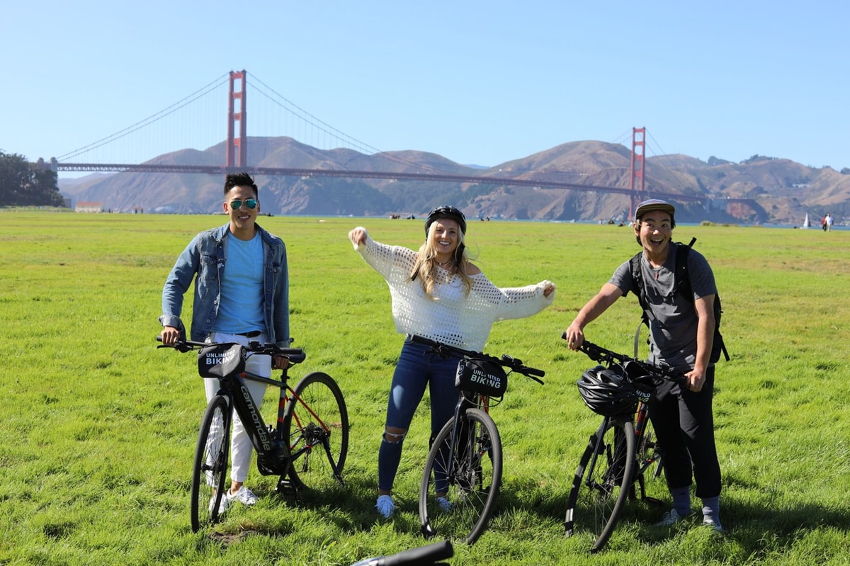 Golden Gate Bridge Guided Bike Tour to Sausalito