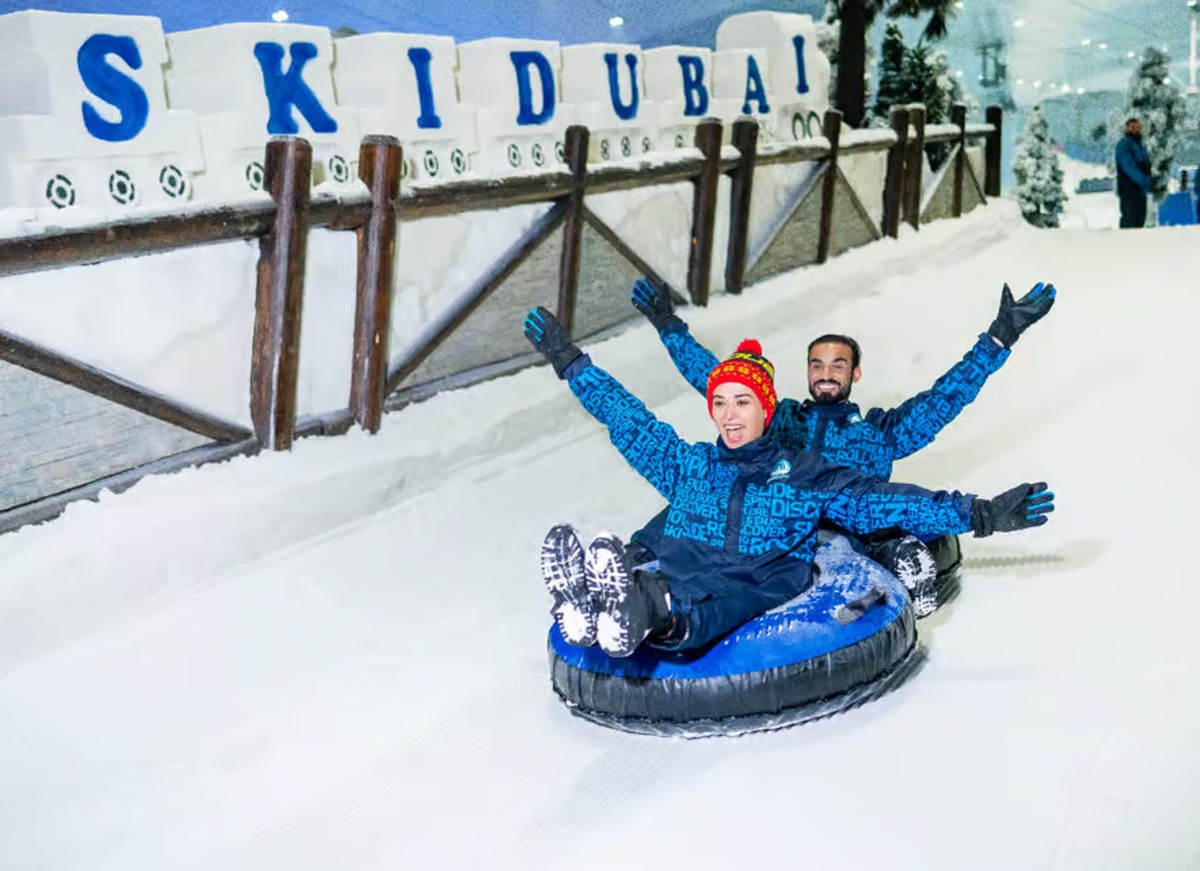 Indoor Snow Park Experience at Ski Dubai