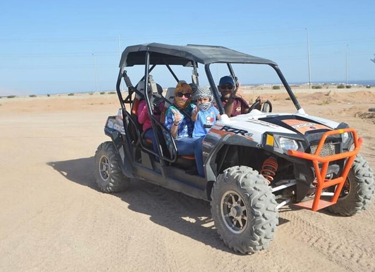 Family Buggy Desert Safari with Bedouin Village Visit from Sharm El Sheikh