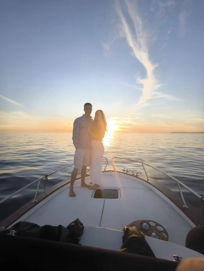 Sparviero 700 Private Sunset Cruise Experience from Sorrento
