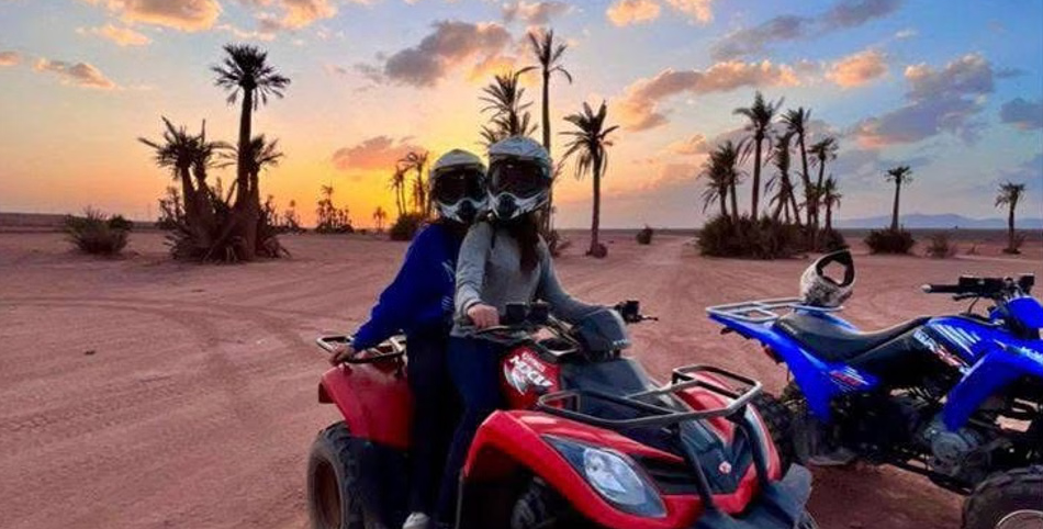 Quad Bike Ride to Palm Grove from Marrakech