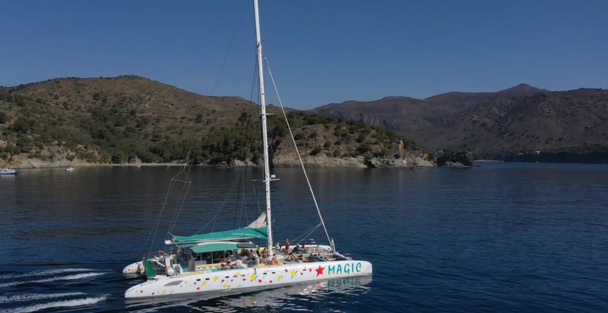 Catamaran Cruise from Palamós to the Formigues Islands & Cap Roig