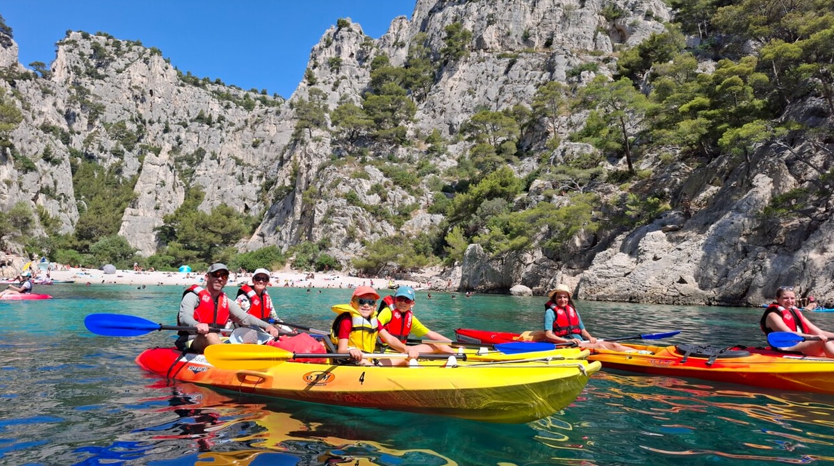 Afternoon Kayak Adventure in the Calanques