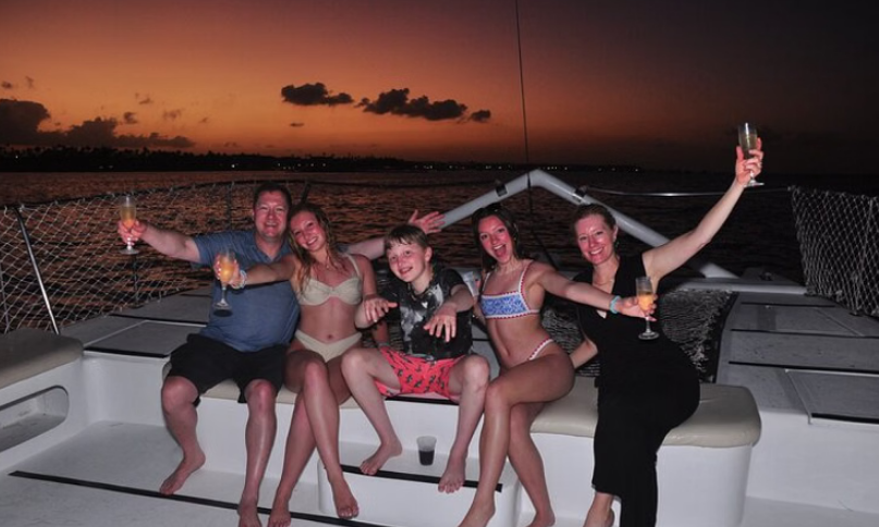Private Punta Cana Sunset Cruise with Champagne and BBQ
