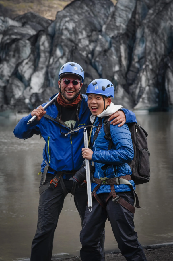 Glacier Hike Captured in Skadtafell, Iceland