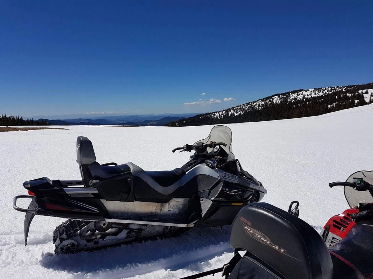 Pamporovo Snowmobile Mountain Tour