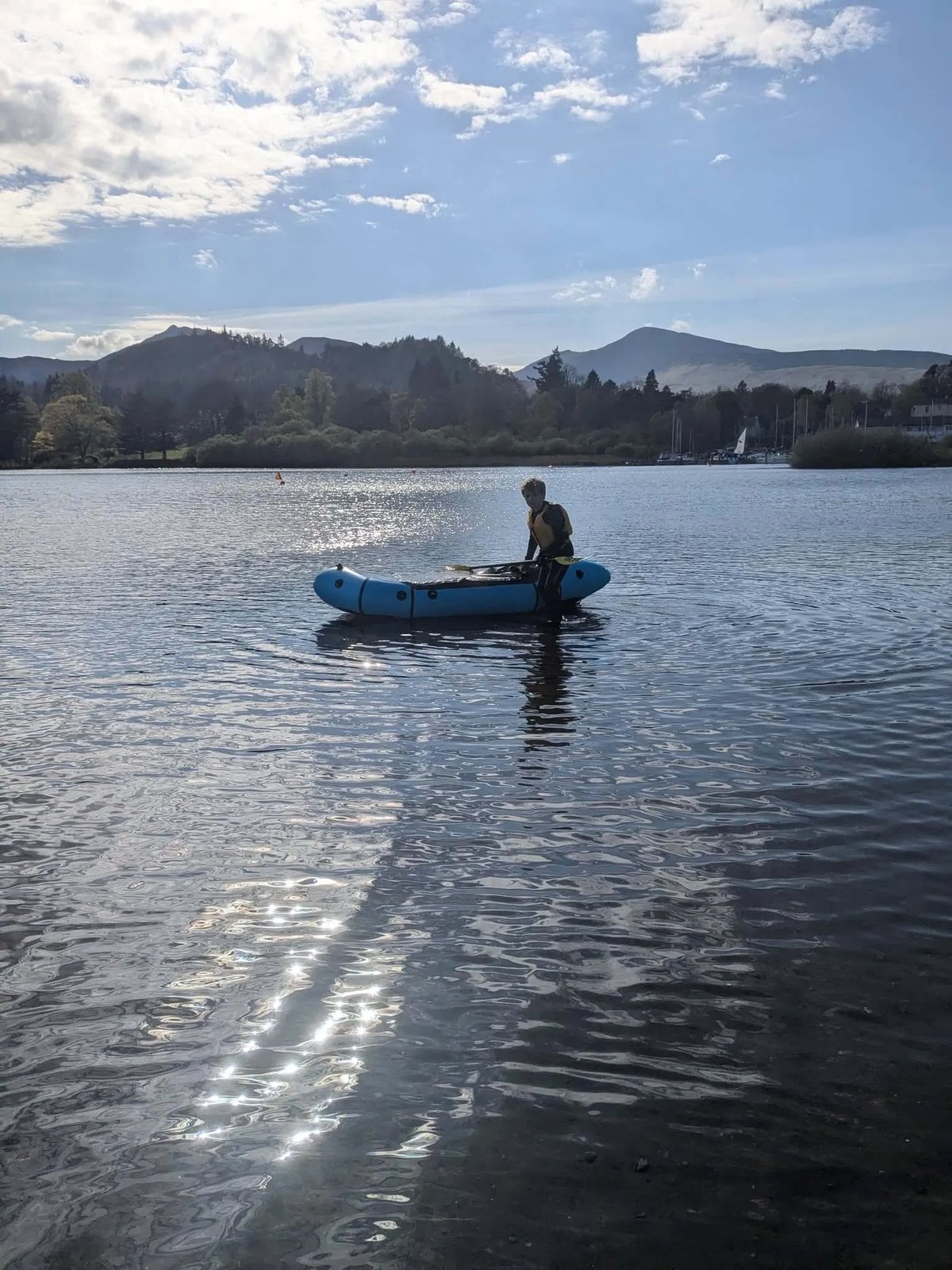 Beginner River Packrafting Experience in the Lake District