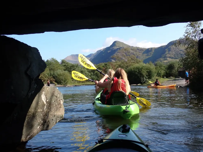 Guided Kayak Adventure on Llyn Padarn Snowdonia