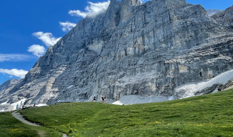 Eiger Trail Hike to Kleine Scheidegg Beneath the North Face