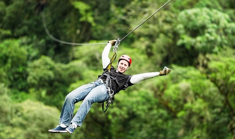Arenal Volcano Zipline and Hot Springs Private Tour