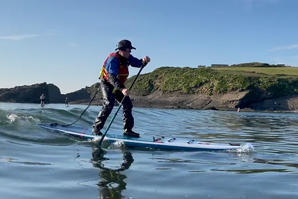 Sea Paddleboarding Improver Course in Pembrokeshire