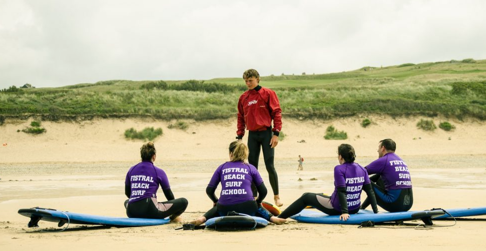 Newquay Beginner Surfing Weekend on Fistral Beach