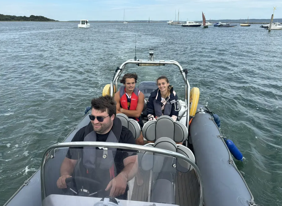 Cloud Nine 7 Metre RIB Charter on the Solent