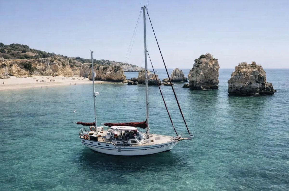 Naunet Sailing Yacht - Journey to João d'Arens Bay