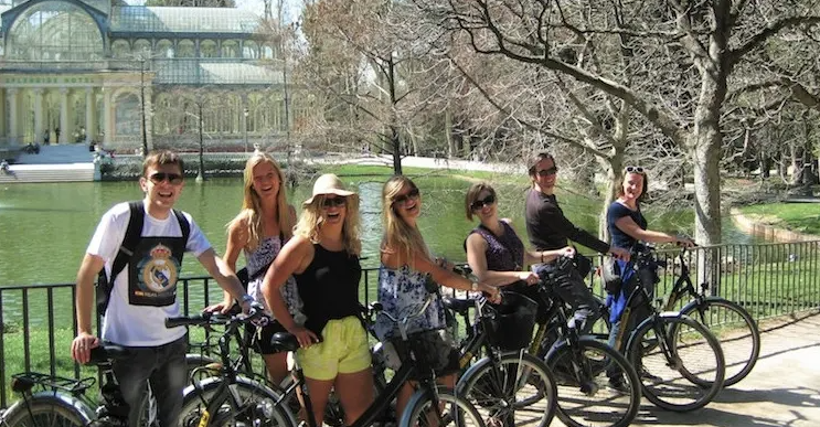 Retiro Park Gymkhana Bike and E-Bike Tour Madrid