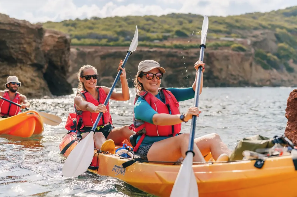 Kayak and Snorkel Tour in Es Figueral, Ibiza