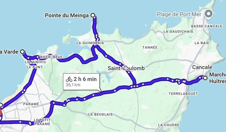 Guided Tasting Bike Ride: Saint Malo to Cancale