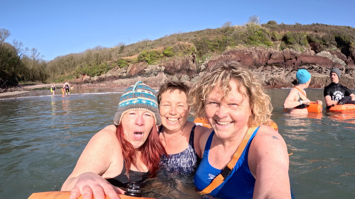 Weekly Wellbeing Wild Swimming Sessions in Pembrokeshire