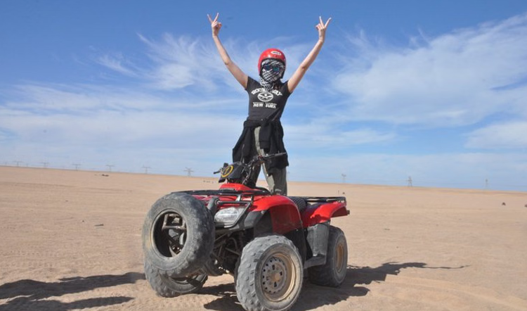 Premium ATV Quad Bike Desert Adventure and Camel Ride in Hurghada