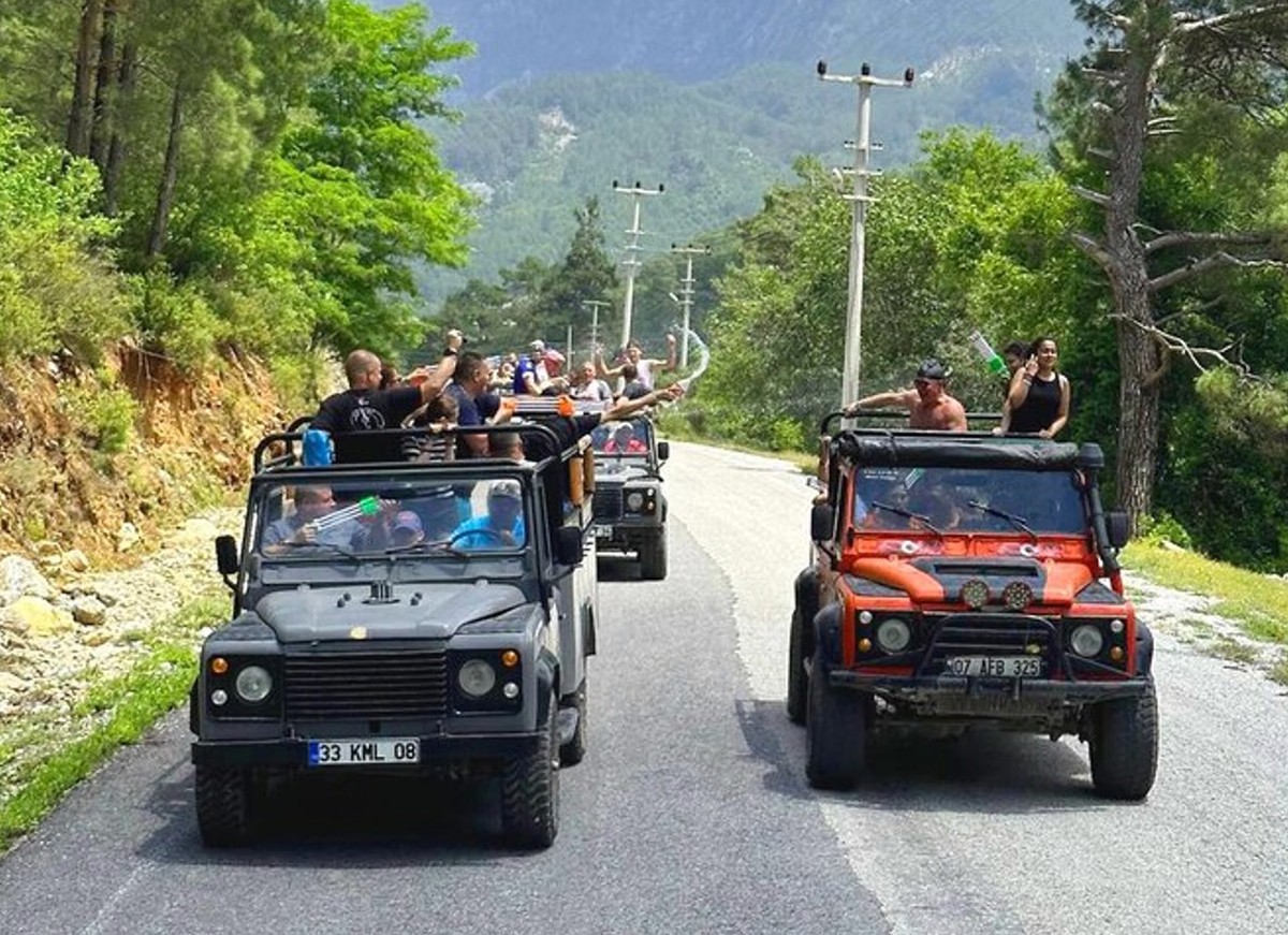 Alanya Jeep Safari with Off-Road Adventure, BBQ Lunch & Dim River Swim