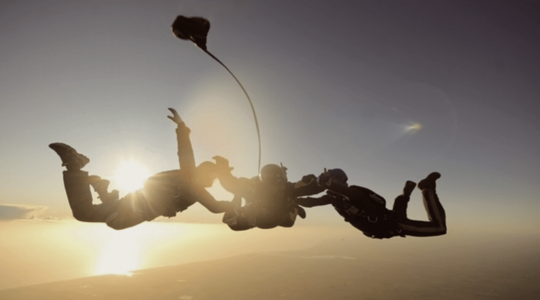 Accellerated Free Fall (AFF) Level 1 Skydiving