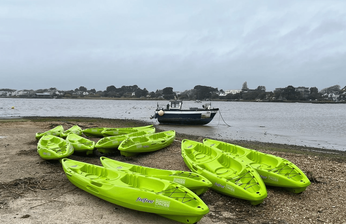 Kayaking Tour from Mudeford Quay to Christchurch Priory