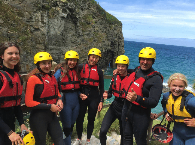 2.5-Hour Coasteering Adventure in Bossiney Bay