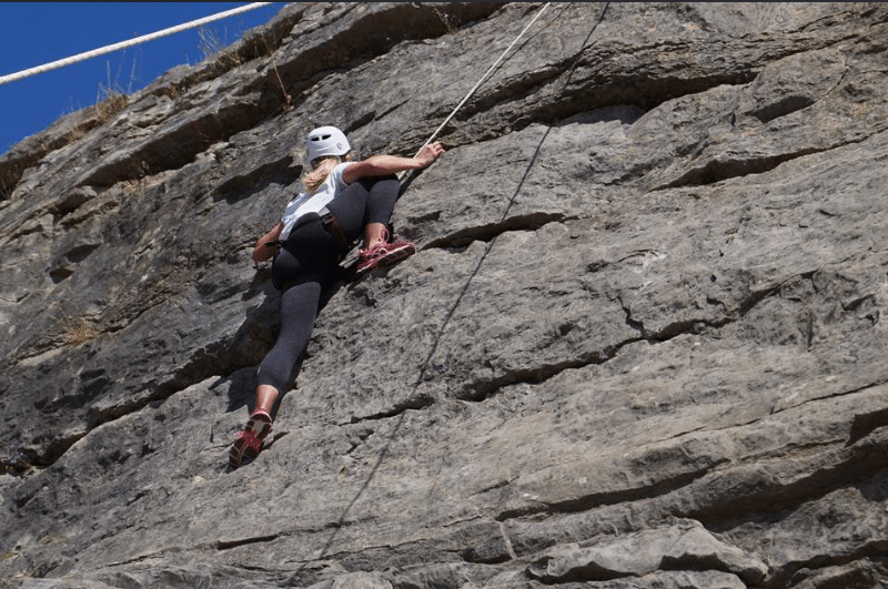 Full-Day Climbing and Abseiling Session in Llangollen