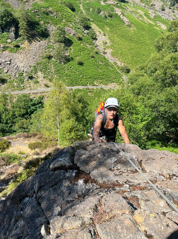 Rock Climbing in Langdale Valley – Lake District