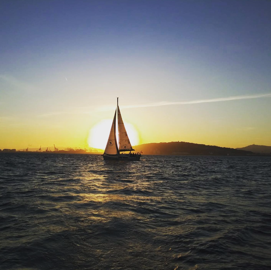 Chartered Sunset Sailing Cruise in Barcelona