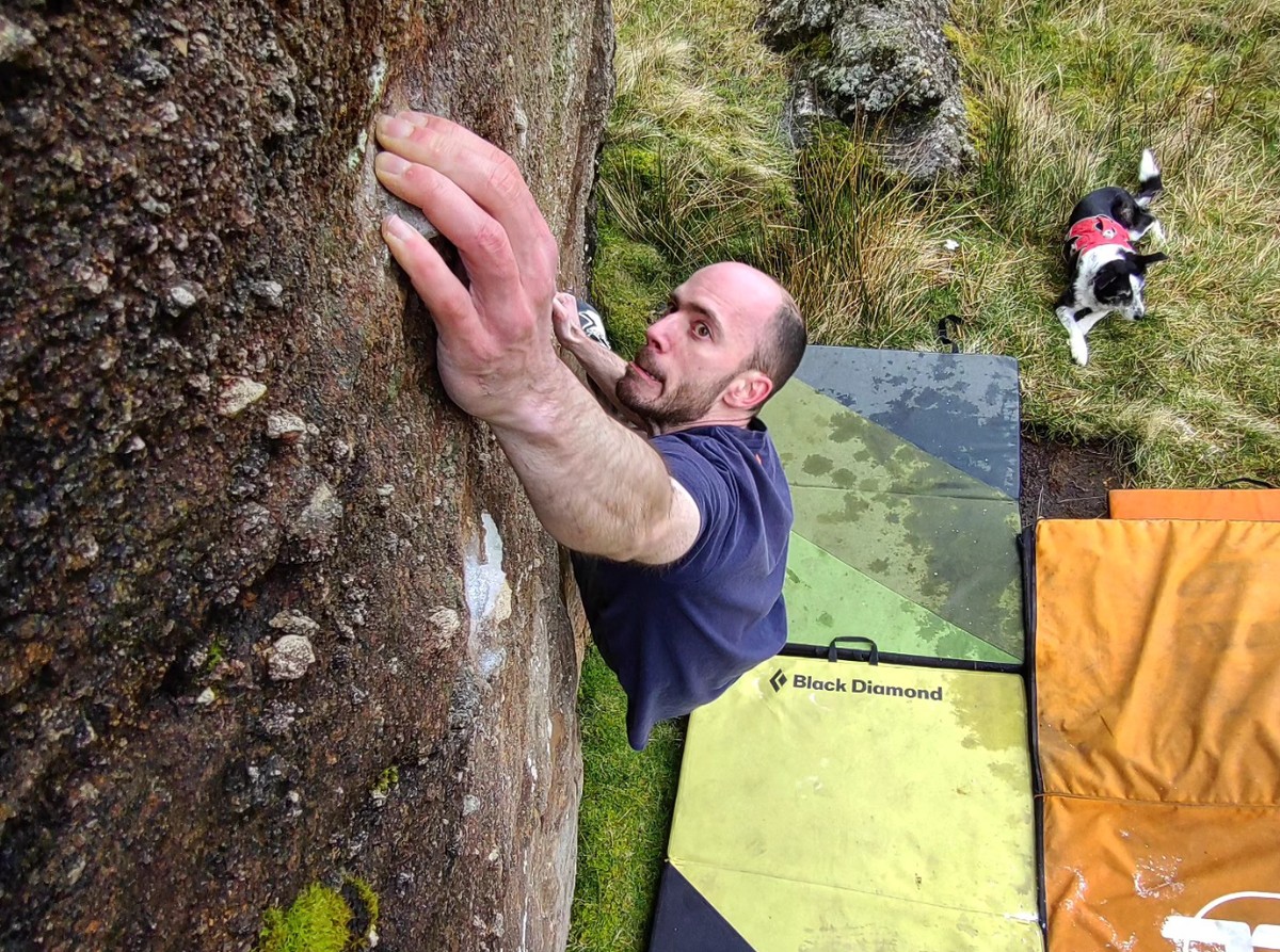 Outdoor Guided Bouldering Coaching in North Wales