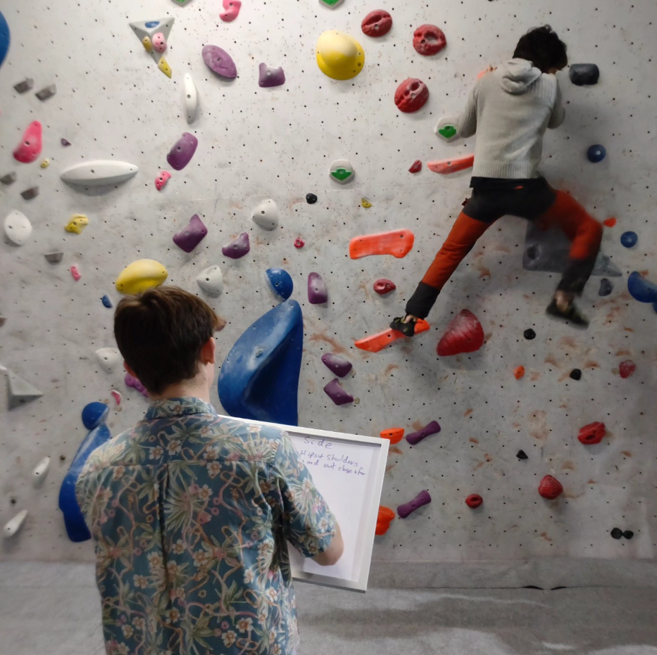 Developmental Coaching Bouldering Session in North Wales