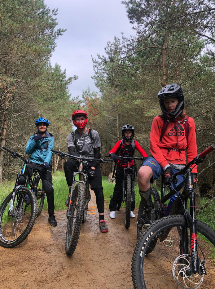 Mountain Bike Adventures for Teens in Dess, Aboyne
