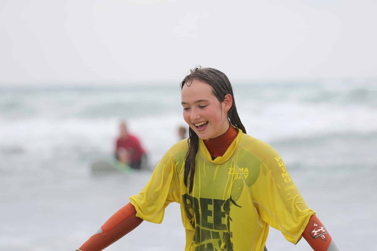 Small Group Surfing Lessons at Summerleaze Beach, Bude