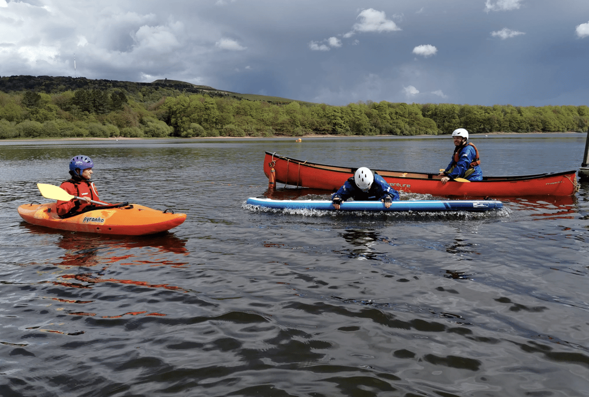 Paddle UK Paddlesport Safety and Rescue Course in Lancashire
