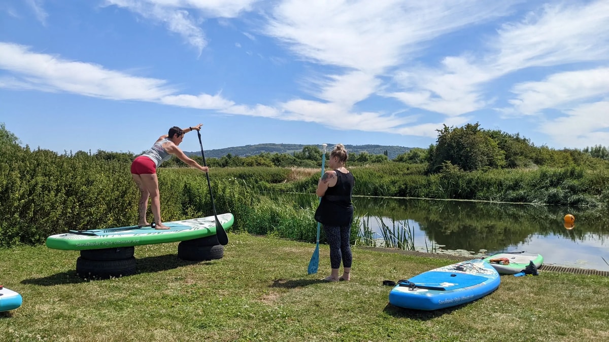 Private SUP Coaching in Worcestershire